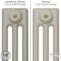 CI-SH-CREAM-009 - Shelbourne Cream 3 Column Victorian Cast Iron Radiator H450mm x W812mm CI-SH-CREAM-009 - Shelbourne Cream 3 Column Victorian Cast Iron Radiator H450mm x W812mm